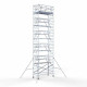 Torre con barandilla de 2 lados 135х305 12,2 m altura de trabajo* Carbon