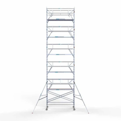 Алюминиевая башня 135х305 12,2 м рабочая высота + складные ограждения с 2 сторон