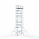 Torre 135x305 13,2 m altura de trabajo con barandilla de 2 lados