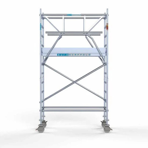 Torre con barandilla de 2 lados 75x190 4,2 m altura de trabajo con barandilla de 2 lados