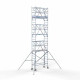 Torre con barandilla de 2 lados 75х190 8,2 m altura de trabajo* Carbon