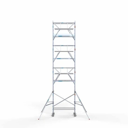 Torre con barandilla de 2 lados 75x190 9,2 m altura de trabajo con barandilla de 2 lados