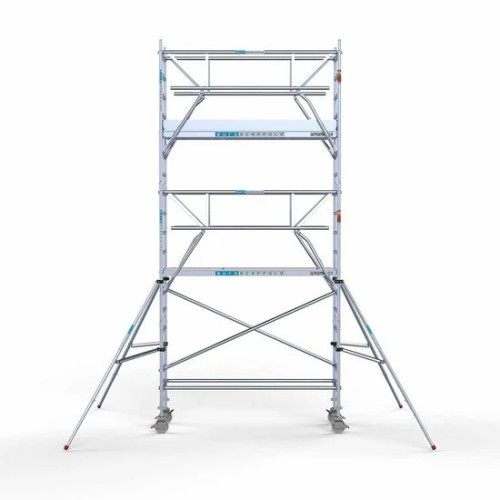 Torre con barandilla de 2 lados 75х250 6,2 m altura de trabajo* Carbon