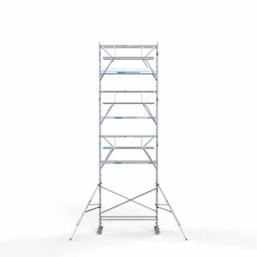 Torre con barandilla de 2 lados 75х250 9,2 m altura de trabajo* Carbon