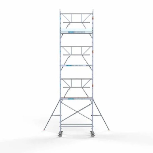 Torre con barandilla de 1 lado 75х190 8,2 m altura de trabajo* Carbon