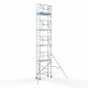 Torre con barandilla de 1 lado 75х190 10,2 m altura de trabajo* Carbon