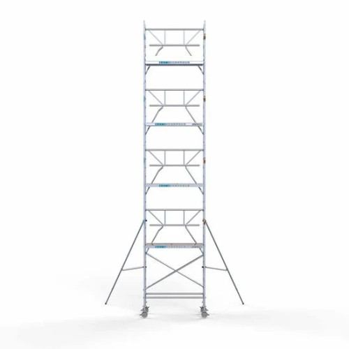 Torre con barandilla de 1 lado 75х190 10,2 m altura de trabajo* Carbon