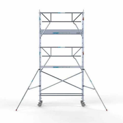 Torre con barandilla de 1 lado 75х250 6,2 m altura de trabajo* Carbon