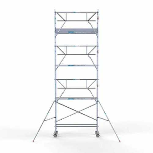 Torre con barandilla de 1 lado 75х250 8,2 m altura de trabajo* Carbon