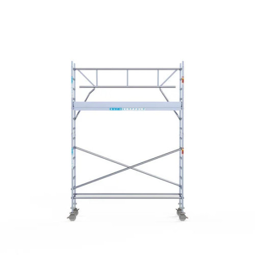 Torre con barandilla de 1 lado 75х305 5,2 m altura de trabajo* Carbon