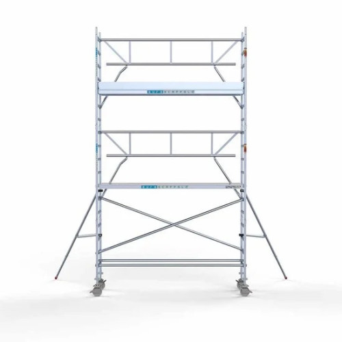 Torre con barandilla de 1 lado 75x305 8,2 m altura de trabajo