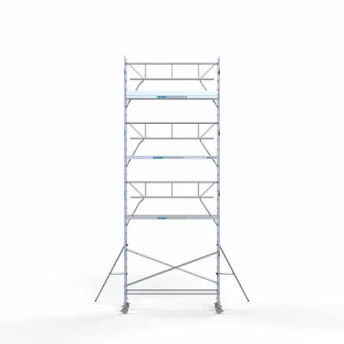 Torre con barandilla de 1 lado 75х305 9,2 m altura de trabajo* Carbon