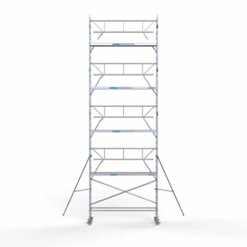 Torre con barandilla de 1 lado 75x305 10,2 m altura de trabajo