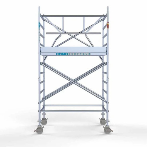 Torre con barandilla de 1 lado 135х190 4,2 m altura de trabajo* Carbon