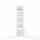 Torre 135x190 11,2 m altura de trabajo con barandilla de 1 lado