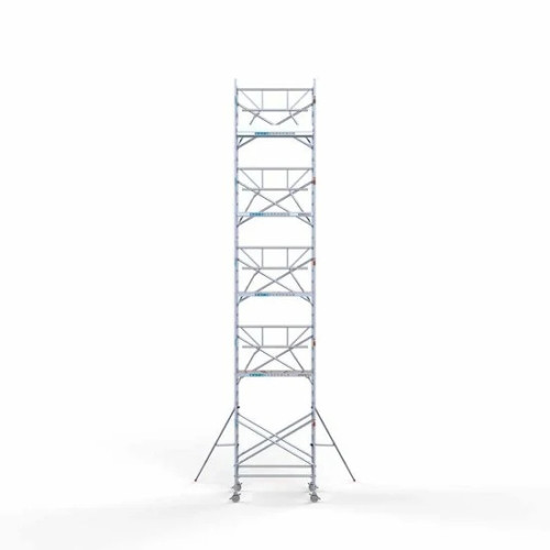 Torre 135x190 11,2 m altura de trabajo con barandilla de 1 lado