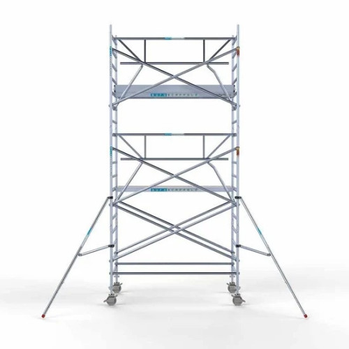 Torre con barandilla de 1 lado 135х250 6,2 m altura de trabajo* Carbon