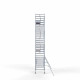 Torre con barandilla de 1 lado 135х250 9,2 m altura de trabajo* Carbon