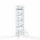 Torre 135x250 11,2 m altura de trabajo con barandilla de 1 lado