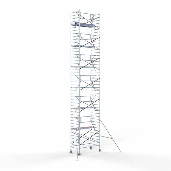 Torre 135x250 14,2 m altura de trabajo con barandilla de 1 lado