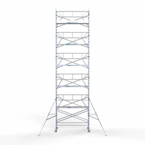 Torre con barandilla de 1 lado 135х305 12,2 m altura de trabajo* Carbon