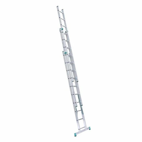 Escalera doméstica de tres tramos 10 peldaños